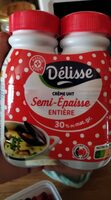 Crème uht semi épaisse