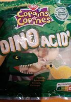 Dinosaures acid - Confiserie gélifiées goût fraise, citron, orange