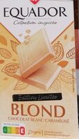 Blond chocolat blanc caramélisé