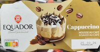 Cappucino mousse café sauce café
