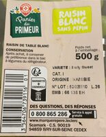 Raisin blanc