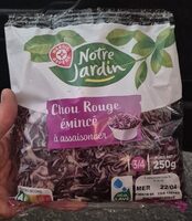 Chou rouge emincé