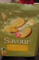 Le petit sablé parmigiano reggiano poivre noir