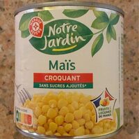 Mais croquant sans sucres ajoutés
