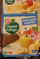 Compote pomme banane sans sucre ajouté