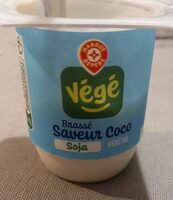 Brassé coco au lait de soja