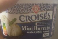 Mini burrata aux laits de bufflonne et de vache