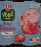 Brassé fraise coco