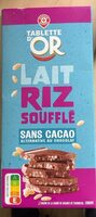 Lait riz soufflé Tablette d'Or