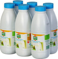 Lait demi-écrémé bio bouteille