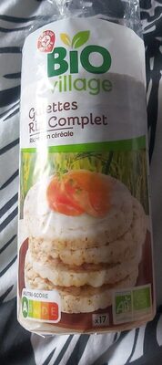 Galettes riz complet