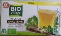 Infusion après repas (menthe/anis/mauve/réglisse) x 20 sachets