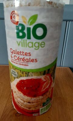 Galettes 4 céréales bio
