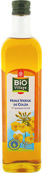 Huile vierge de colza extraite à froid