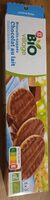 Biscuit nappé chocolat au lait bio