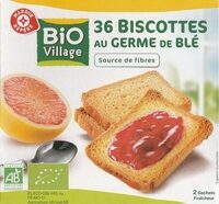 Biscottes germe de blé x 34