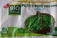 Petits pois très fins surgelés