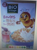 Boules de maïs au miel
