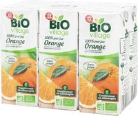 Bio Village - 100% Pur jus d'orange