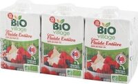 Crème fluide entière UHT bio