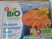Saumon atlantique fumé 4 tranches