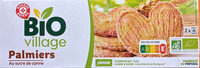 Palmiers au sucre de canne