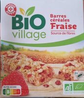Barres céréales Fraise