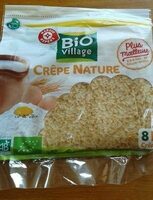 Crêpes Nature au lait frais entier x8