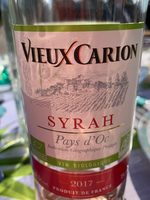 Vin pays d'Oc syrah rosé I.G.P. bio