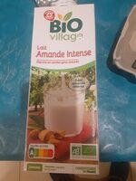 Lait amande intense bio