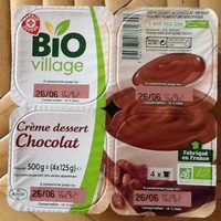 Crème dessert chocolat bio