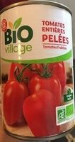 Tomates entières pelées bio