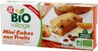 Mini cakes aux fruits bio x 5