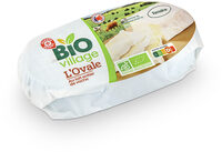 L'ovale au lait entier de vache