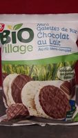 Mini galettes de riz- chocolat au lait