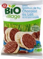 Mini galette de riz chocolat au lait