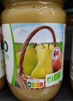Purée de fruits pomme poire sans sucres ajoutés bio