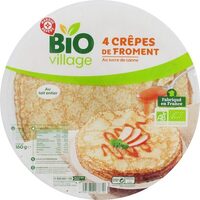 Crêpes de froment bio x 4