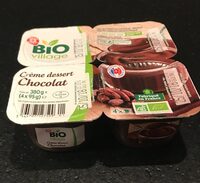 Crème dessert chocolat bio