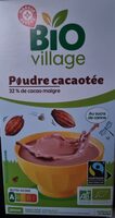 Poudre cacaotée bio 32% de cacao Max Havelaar