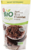 Muesli croustillant tout chocolat bio