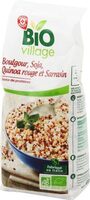 Mélange boulgour, soja, quinoa rouge et sarrasin bio