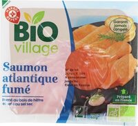 Saumon fumé Atlantique bio 2 tranches