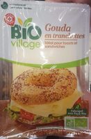 Gouda bio en tranches 32% Mat. Gr.