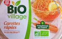 Carottes râpées bio