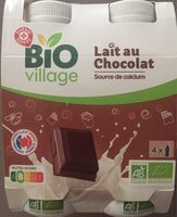 Lait au chocolat bio bouteille