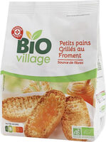 Petits pains grillés au froment