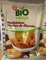 Madeleines pépites de chocolat