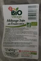 Melange soja fruits secs bio