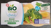 Purée de brocoli pommes de terre